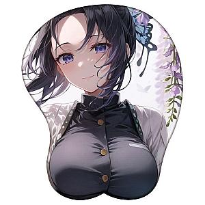 Demon Slayer Shinobu Kocho 3D Silicone Anime Wrist Mouse Pad