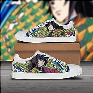 Giyu Tomioka Skate Sneakers Custom Demon Slayer Anime Shoes DSS0611