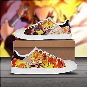 Kyojuro Rengoku Skate Sneakers Custom Demon Slayer Anime Shoes DSS0611