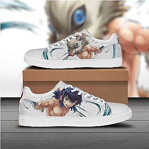 Inosuke Skate Sneakers Custom Demon Slayer Anime Shoes DSS0611