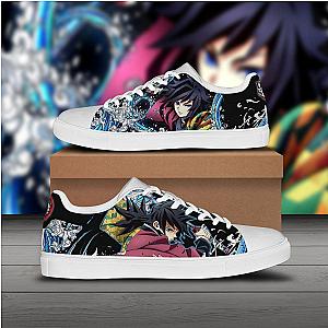 Giyu Tomioka Skate Sneakers Custom Demon Slayer Anime Shoes DSS0611