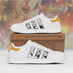 Demon Slayer Rengoku Skateboard Shoes Custom Manga KNY Anime Sneakers DSS0611