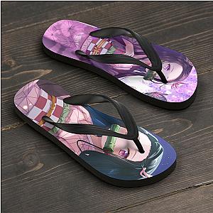 Nezuko Kamado Demon Slayers Anime Custom Flip Flops DSS0611