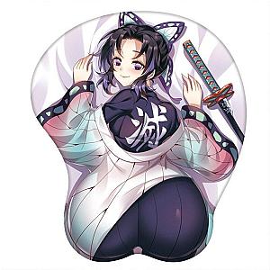 Demon Slayer Shinobu Kocho 3D Silicone Anime Wrist Mouse Pad