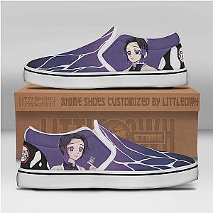 Shinobu Kocho Custom Demon Slayers Shoes Anime Sneakers Classic Slip On DSS0611