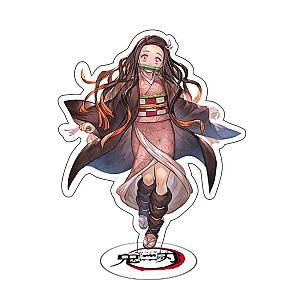 Demon Slayer Anime Figure Nezuko Acrylic Figure Stand Desk Decor