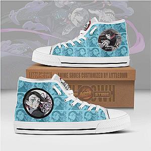 Enmu High Top Canvas Shoes Custom Demon Slayer Anime Sneakers DSS0611