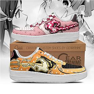 Nezuko and Zenitsu Air Sneakers Anime Custom Skills Demon Slayer Shoes DSS0611