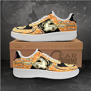 Zenitsu Air Sneakers Custom Thunder Breathing Anime Demon Slayer Shoes DSS0611