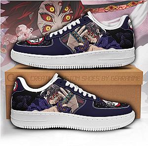 Kokushibou Sneakers Custom Demon Slayer Anime Shoes Fan PT05 DSS0611