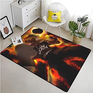 Demon Slayer Zenitsu Printed Soft Anime Carpet Rugs