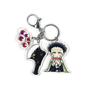 Demon Slayer Gyomei Himejima Anime Keychain Accessories Bag Charm