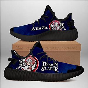 Akaza Yeezy Shoes Demon Slayer Anime Sneakers Fan Gift TT04 DSS0611