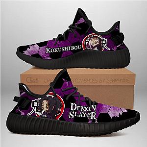 Kokushibou Yeezy Shoes Demon Slayer Anime Sneakers Fan Gift TT04 DSS0611