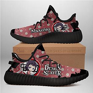 Makomo Yeezy Shoes Demon Slayer Anime Sneakers Fan Gift TT04 DSS0611