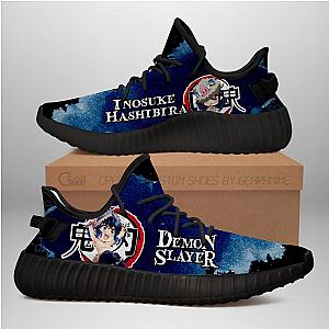 Inosuke Yeezy Shoes Demon Slayer Anime Sneakers Fan Gift TT04 DSS0611