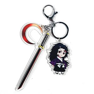 Demon Slayer Yoriichi Tsugukini Anime Keychain Accessories Bag Charm