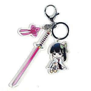 Demon Slayer Kanao Tsuyuri Anime Keychain Accessories Bag Charm