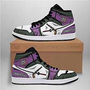 Demon Slayer Genya Sneakers Nichirin Sword Custom Anime Shoes DSS0611