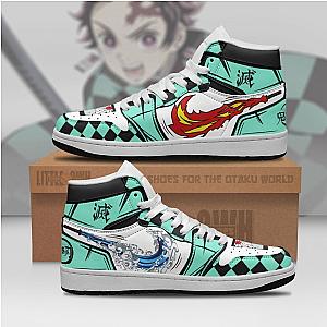 Tanjiro Shoes Anime Shoes Demon Slayers JD Sneakers Water and Fire Skill DSS0611