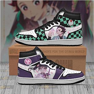 Tanjiro x Kanao JD Sneakers Custom Demon Slayer Anime Shoes DSS0611