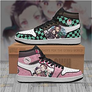 Tanjiro x Nezuko JD Sneakers Custom Demon Slayer Anime Shoes DSS0611