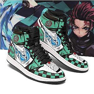 Tanjiro Water Breathing Sneakers Demon Slayer Custom Anime Shoes DSS0611