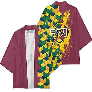 Tomioka Giyuu Demon Slayer Anime Kimono Cosplay Coat DSS0611