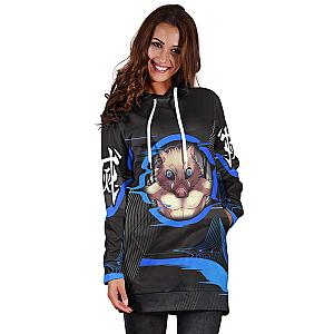 Inosuke Demon Slayer Custom Women Hoodie Dress All Over Printed DSS0611