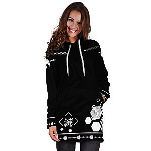 Inosuke Hashibira Custom Anime Demon Slayer Women Hoodie Dress DSS0611