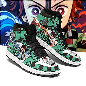 Tanjiro Sneaker Water &amp; Sun Breathing Demon Slayer Anime Shoes DSS0611