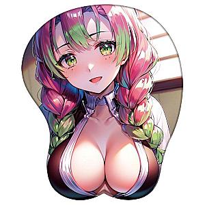 Demon Slayer Mitsuri Kanroji 3D Silicone Anime Wrist Mouse Pad