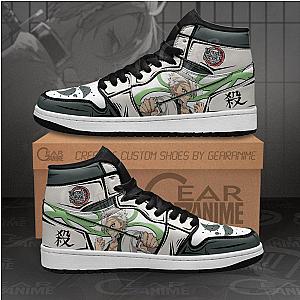 Sanemi Shinazugawa Sneakers Custom Demon Slayer Anime Shoes DSS0611