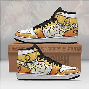 Zenitsu Sneakers Custom Demon Slayer Anime Shoes DSS0611