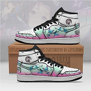 Shinobu Breathing Style Sneakers Demon Slayer KNY Custom Anime Shoes DSS0611