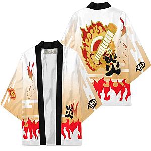 Rengoku Kyojuro Demon Slayer Anime Kimono Cosplay Coat DSS0611