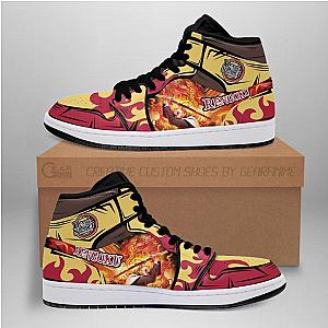 Rengoku Sneakers Flame Breathing Custom Anime Demon Slayer Shoes DSS0611