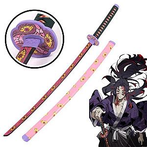 Demon Slayer Wooden Katana Sword Cosplay Anime Swords