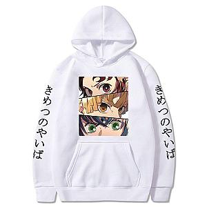 Demon Slayer Printed Hoodies Sports Pullover Anime Sweatshirts Casual Tops DSS0611