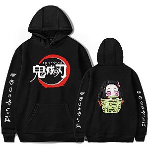 Demon Slayer Nezuko Printed Hoodies Unisex Long Sleeved Sweatshirt DSS0611