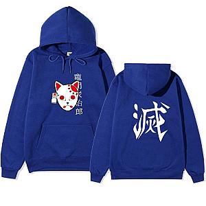 Demon Slayer Printed Hoodies Sports Pullover Anime Sweatshirts Unisex Tops DSS0611