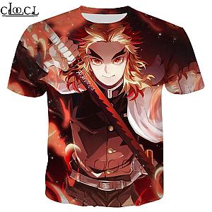 Demon Slayer Rengoku Kyoujuro T-shirt DSS0611