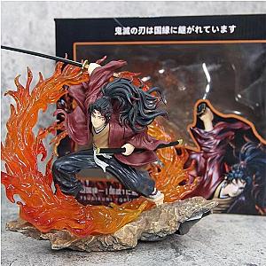 Demon Slayer Figure Yoriichi Tsugikuni LED Anime Figure Statue