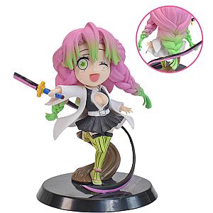 10CM  Mitsuri Kanroji Kimetsu No Yaiba Anime PVC Action Figure