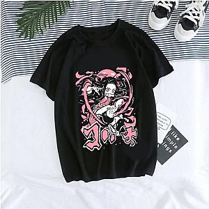 Nezuko Demon Form Graphic Cotton T-shirt