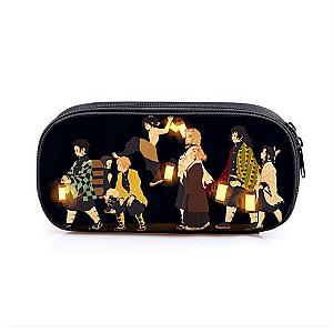 Demon Slayer Characters Pencil Case Art Printed Design Pen Bag