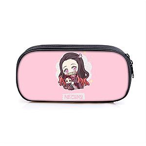 Demon Slayer Pencil Case Nezuko Art Printed Design Pen Bag