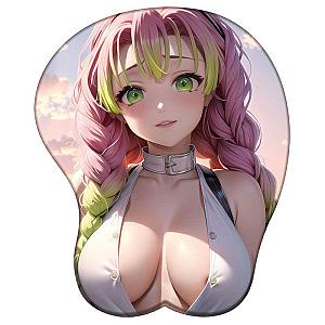 Demon Slayer Mitsuri Kanroji 3D Silicone Anime Wrist Mouse Pad