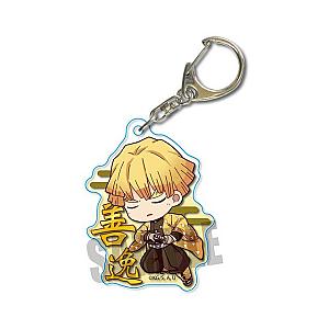 Anime Demon Slayer Keychains - Zenitsu Acrylic Keychain Cartoon