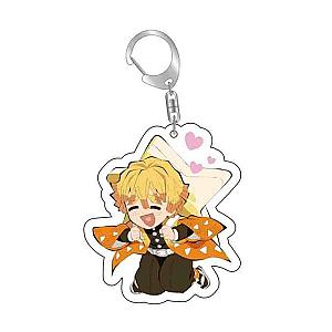 Anime Demon Slayer Keychains - Zenitsu Acrylic Keychain